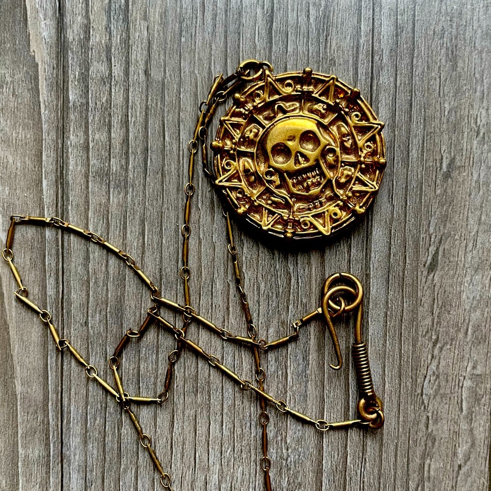 Official Disney’s Pirates of the Caribbean Coin Necklace